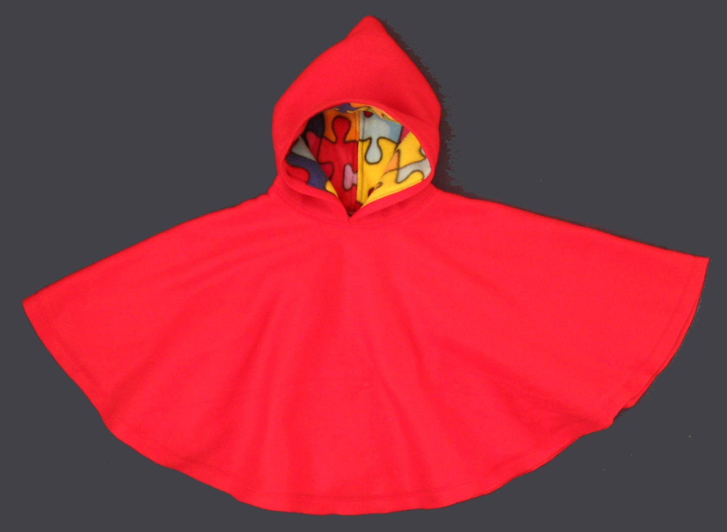 Ready to ship, REVERSIBLE Car Seat Poncho, Hooded Child Car Cape Cloak Blanket, Baby Poncho