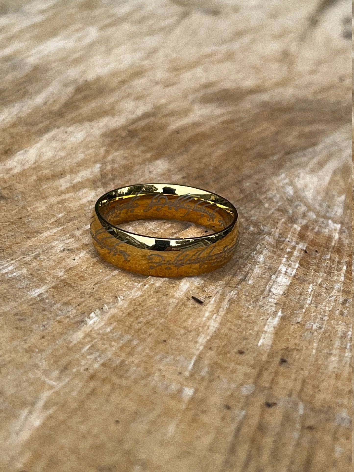 LOTR Ring of Power The One Ring Necklace Pendant