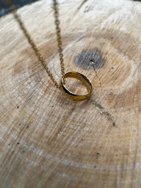 LOTR Ring of Power The One Ring Necklace Pendant