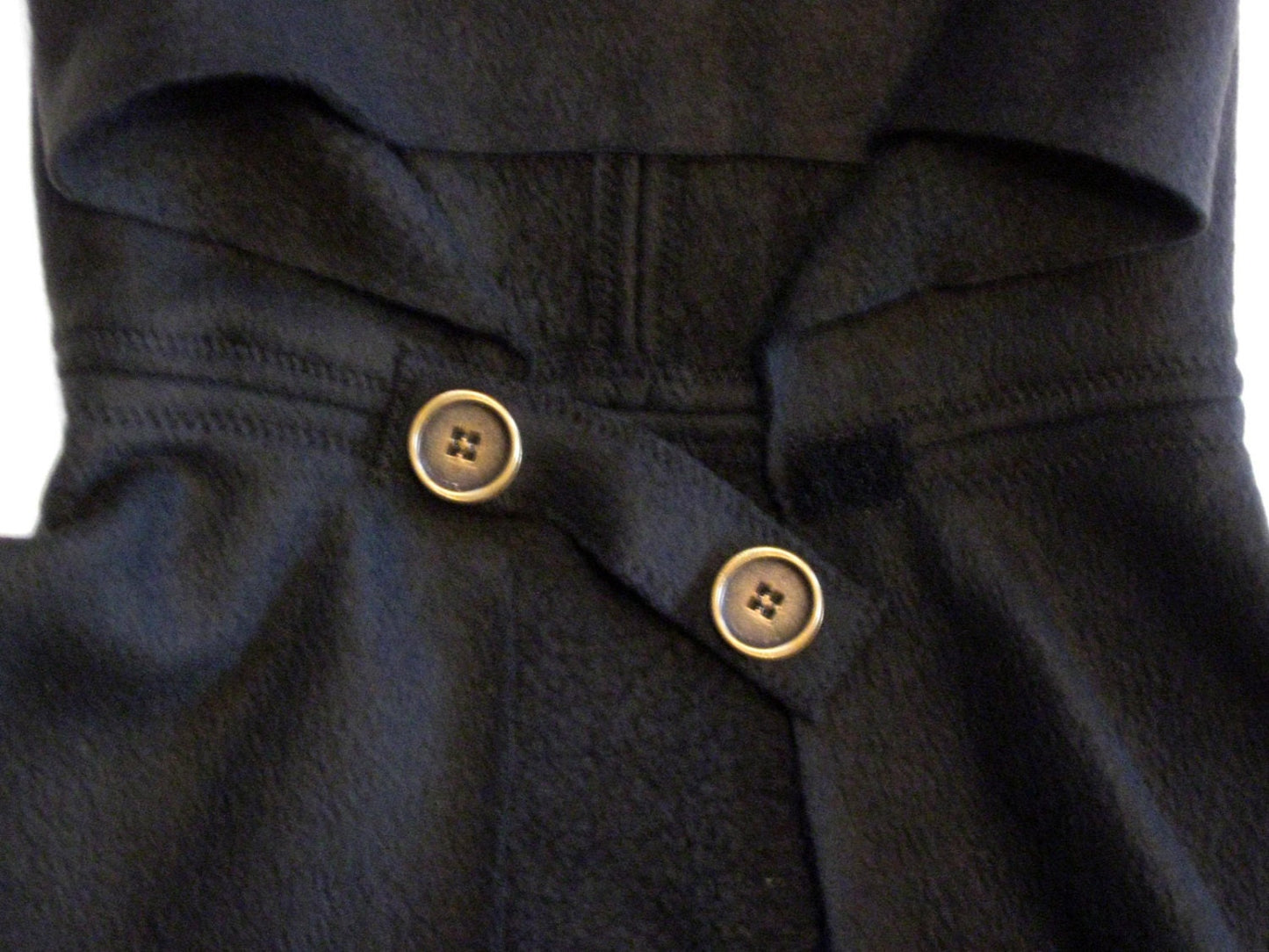 BLACK Hooded Cape Cloak, Halloween Costume, Adult Child Toddler Hood, Star Wars Hobbit LOTR Archer Wizard