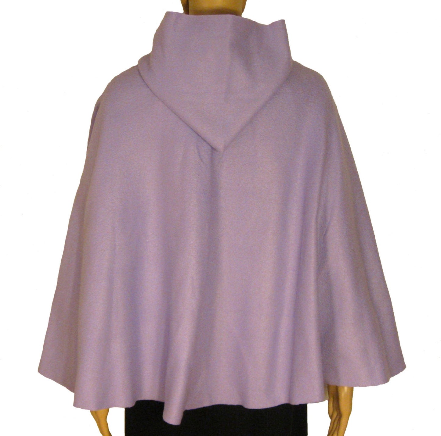 Cosplay PURPLE Fleece Adult Child Cape, Hooded Cloak, LOTR Princess LARP, Medieval Hooded Costume, Dress Up, Halloween Costume