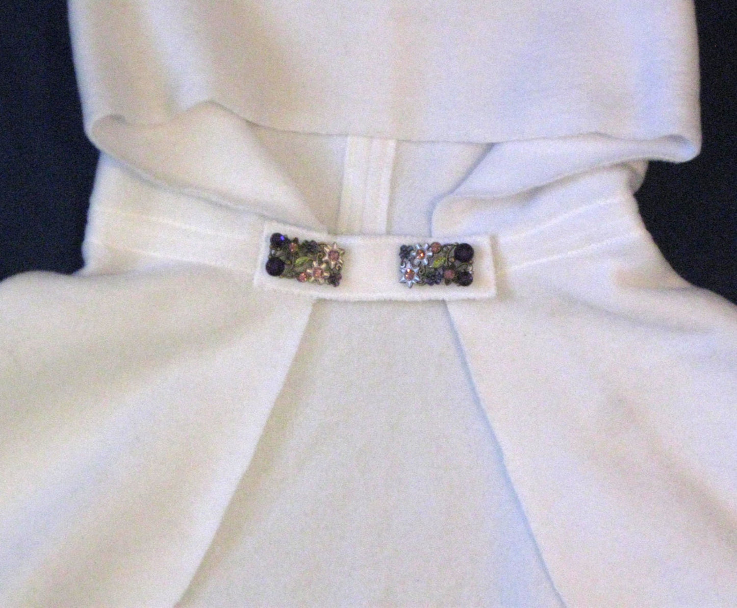 WHITE Handmade Fleece Hooded Cape Cloak, LOTR, Princess, LARP, Medieval Cape, Flower Girl, Communion Costume, Adult/Child/Toddler