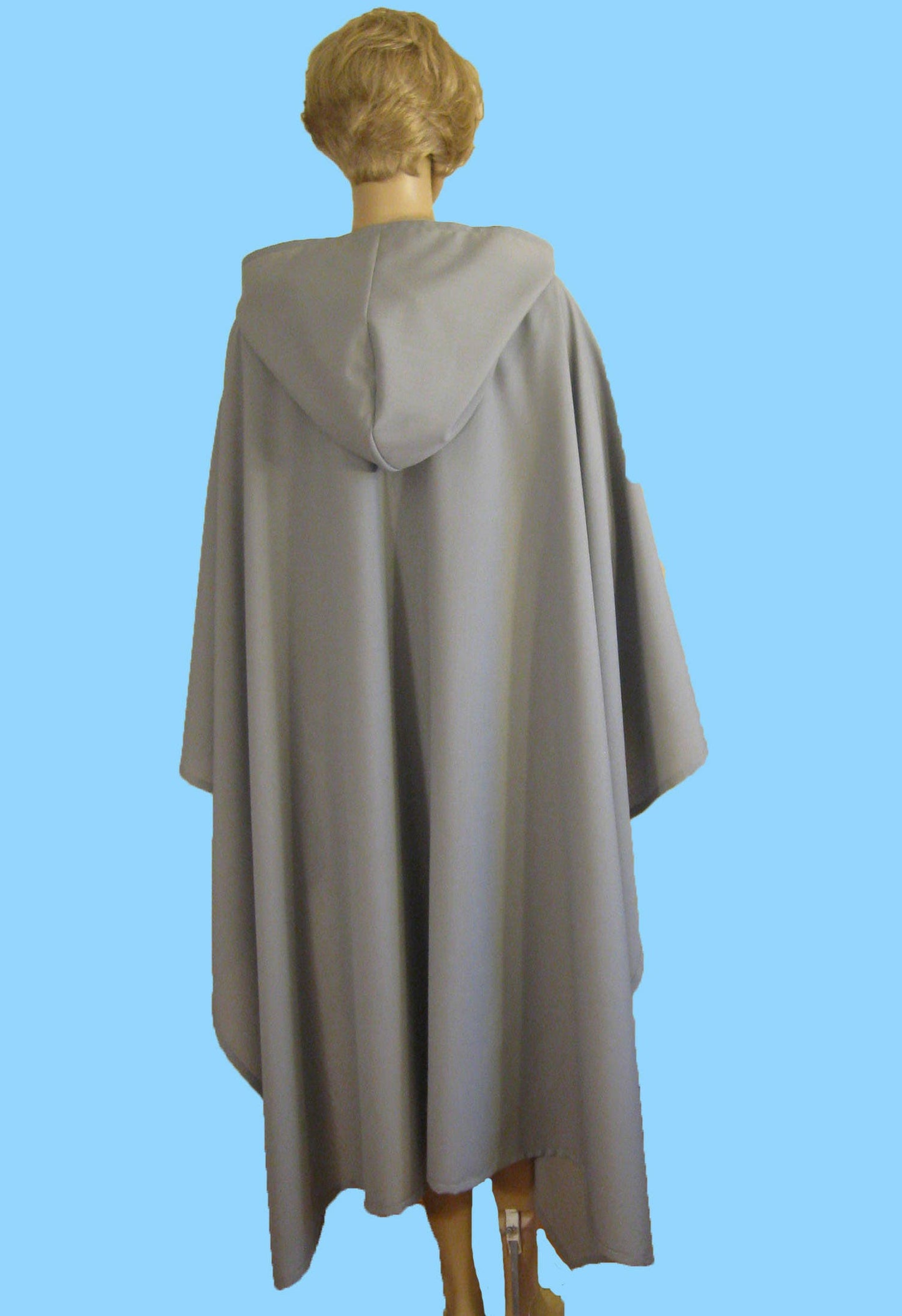 Rey Hooded Cape Cosplay, Jedi Hooded Cloak, Role Playing, Star Wars 8 The Last Jedi, Cosplay